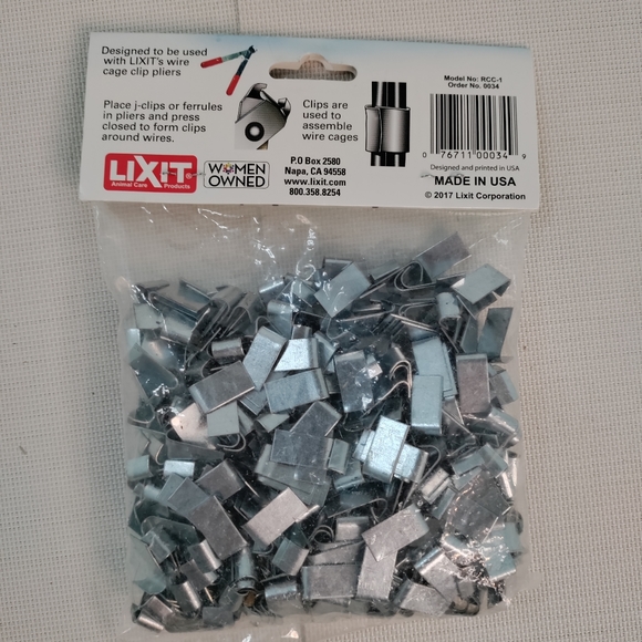 Cage wire clips for small animals - Picture 2 of 9